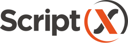 ScriptX logotype